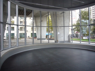 Стоечно-ригельная фасадная система. г. Одесса